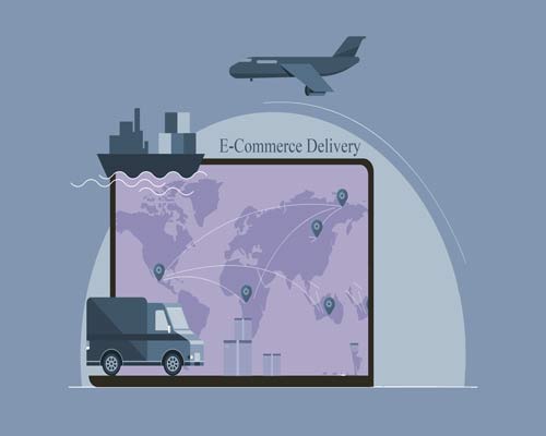 نقل بضائع في التجارة الالكترونية