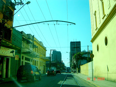 Rua Bras Cubas - Santos, Brasil - foto de Emílio Pechini em 14/08/2009