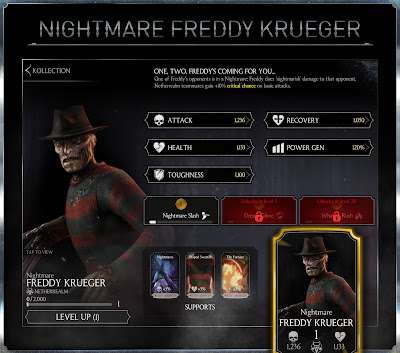 MKX mobile - Freddy Krueger