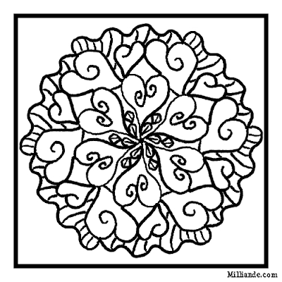Valentines Coloring Pages on Girls Love Coloring Pages Like These  Even My 10 Year Old Will Color