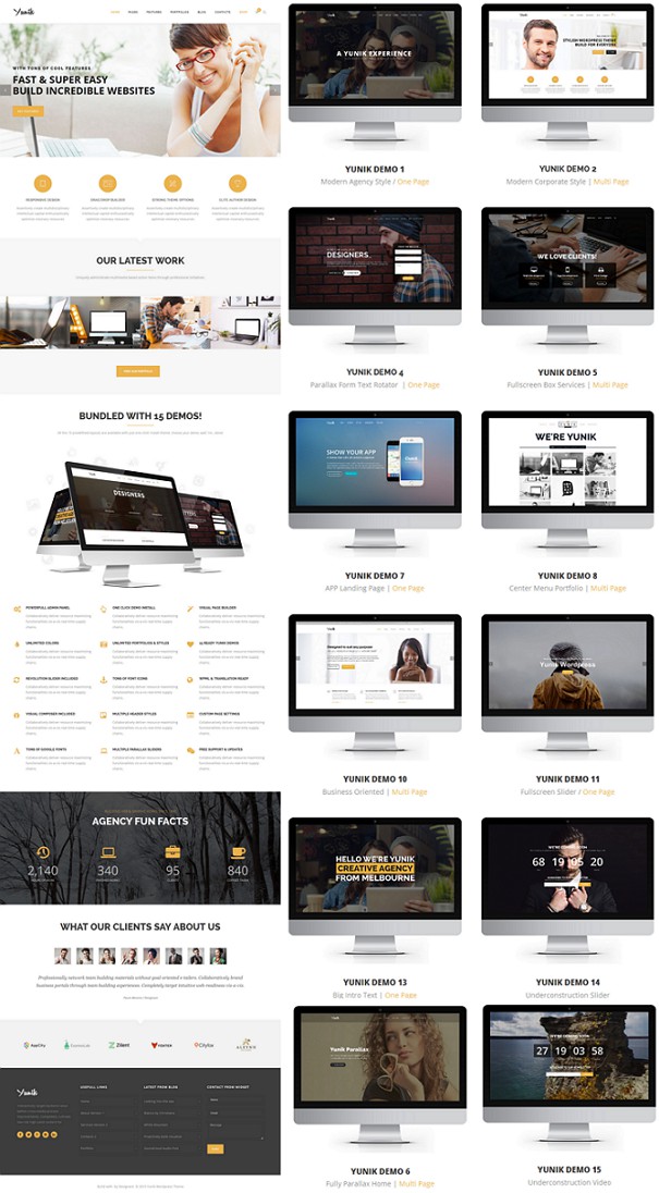 Responsive multipurpose WordPress theme