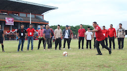 Turnamen Sepak Bola Nanang Ermanto Cup Resmi Dibuka Di Stadion Radin Inten Kalianda