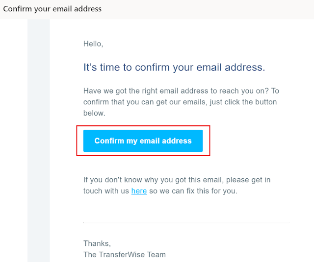 TransferWise-Confirm-email-address