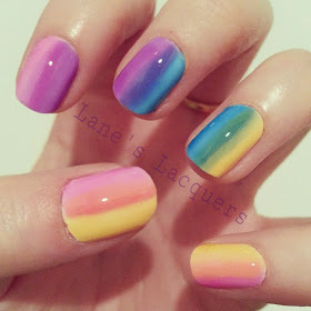 opi-sheer-tints-collection-rainbow-gradient-manicure