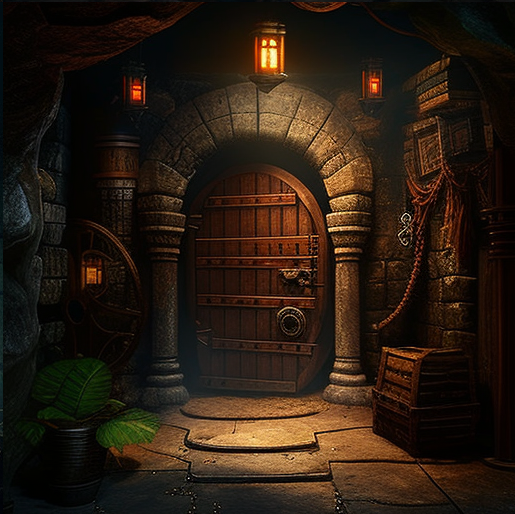 dungeon door