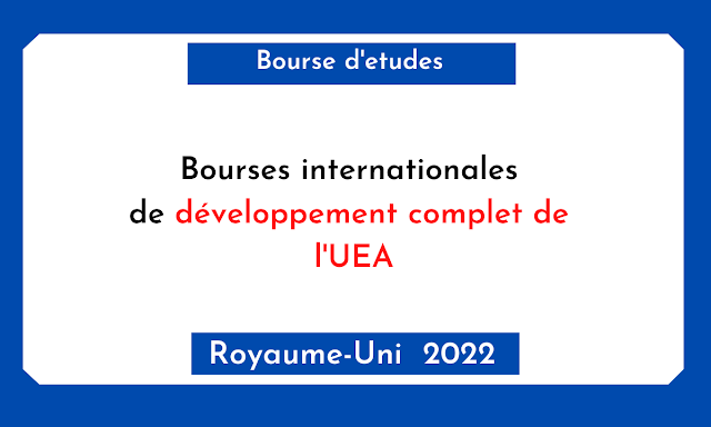 Bourses internationales de développement complet de l'UEA