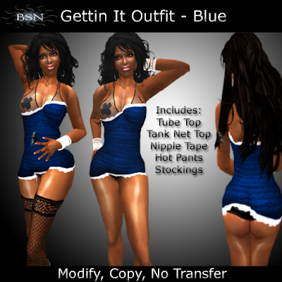 BSN Gettin It Outfit - Blue