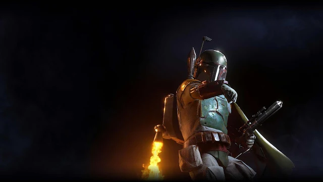 Papel de parede grátis Boba Fett Star Wars Battlefront II  para PC, Notebook, iPhone, Android e Tablet.