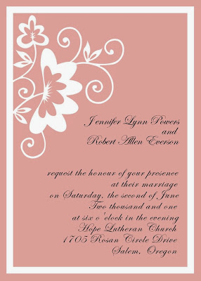 Discount Wedding Invitations