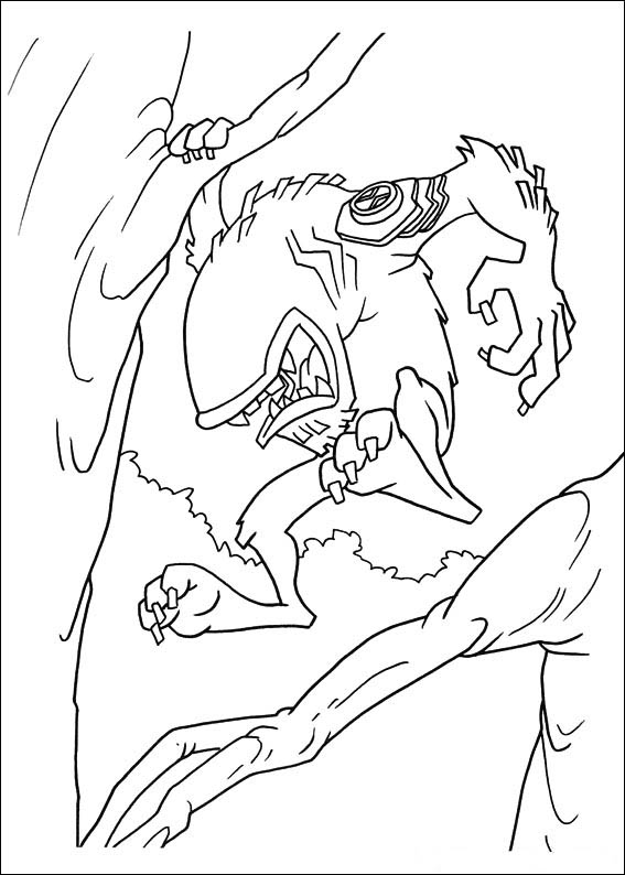 Ben Ten Coloring Pages