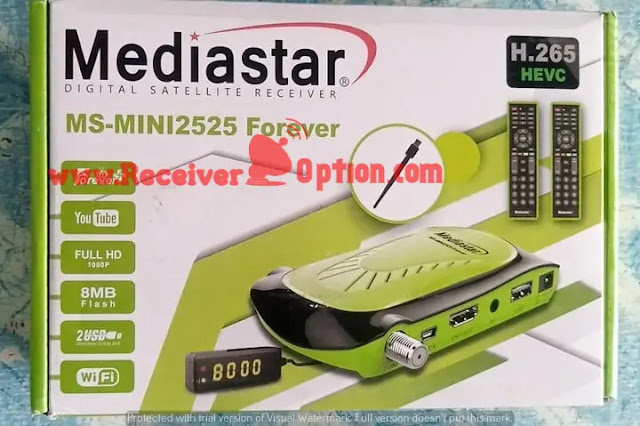 MEDIASTAR MS-MINI 2525 FOREVER HD RECEIVER NEW SOFTWARE FREEDOM MENU V202 08 JULY 2022