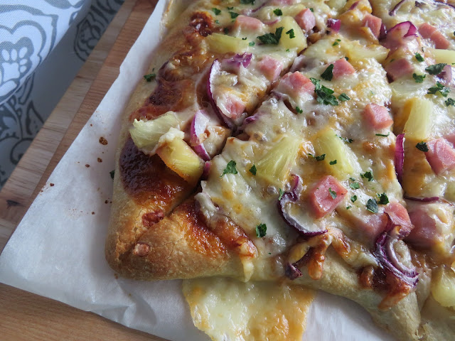 BBQ Hawaiian Pizza