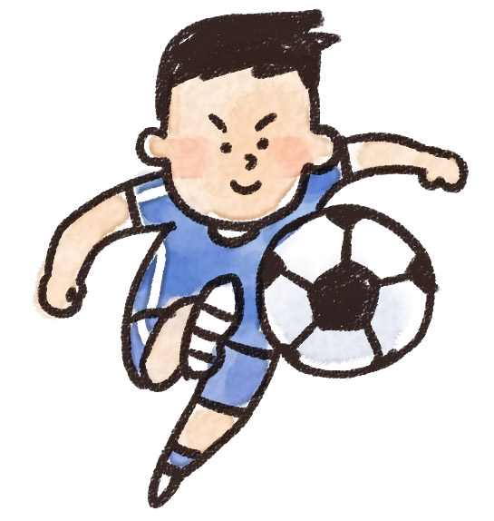 最高かわいい サッカー イラスト 簡単 スーパーイラストコレクション