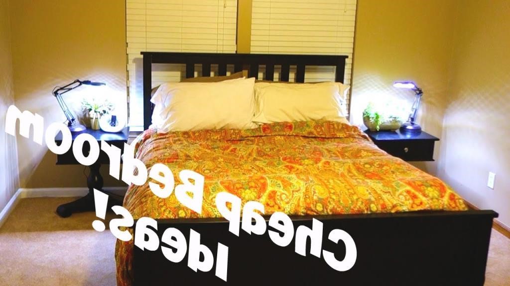 12 Cheap Bedroom Design Ideas-4 CHEAP BEDROOM DECORATING IDEAS! DAILY VLOG  YouTube Cheap,Bedroom,Design,Ideas