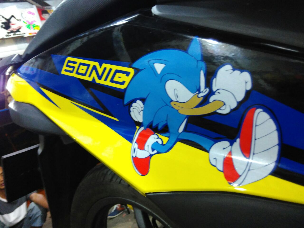 94 Gambar Motor Sonic Animasi Cikimmcom