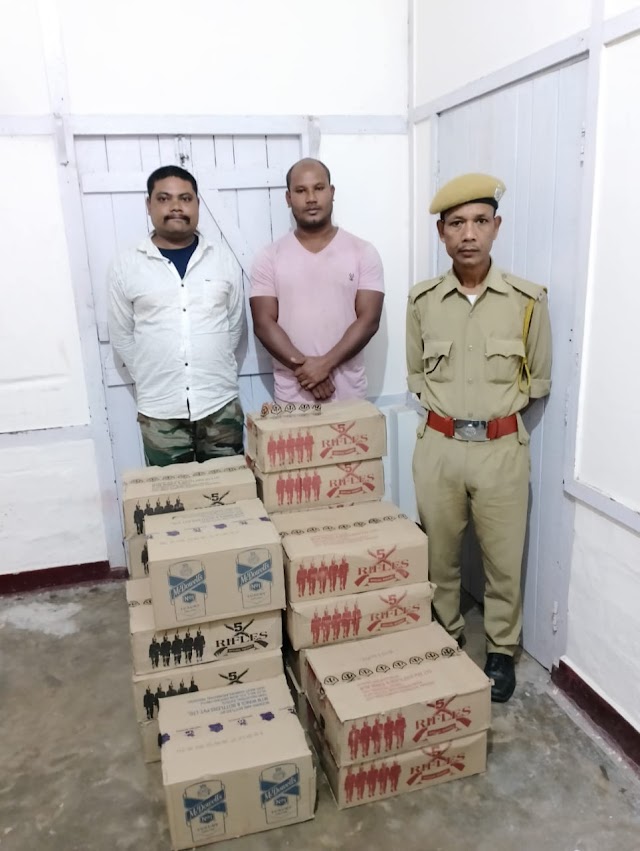 Digboi Excise team arrested two
