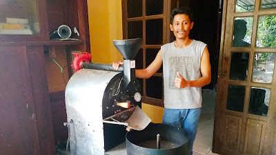 Mesin Sangrai Kopi Karya Anak Pinrang Ini Lelehkan Hati Para Penikmat kopi