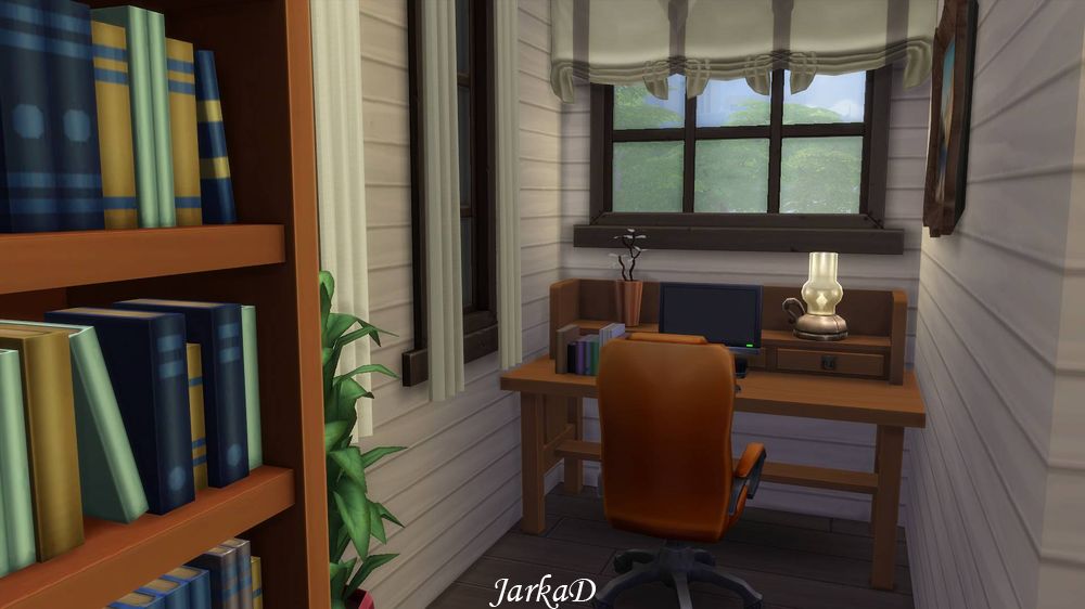 กระท่อมกลางป่า The Sims 4 house The Sims 4