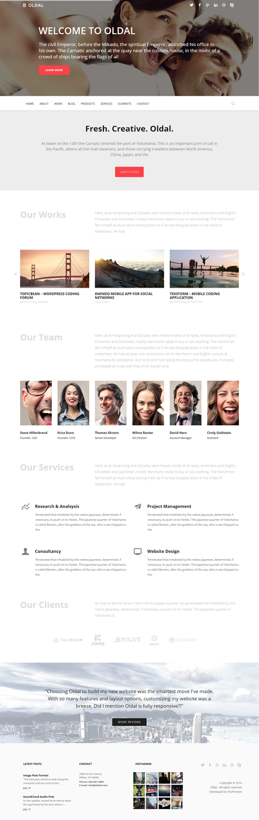 Responsive Business WordPress Theme