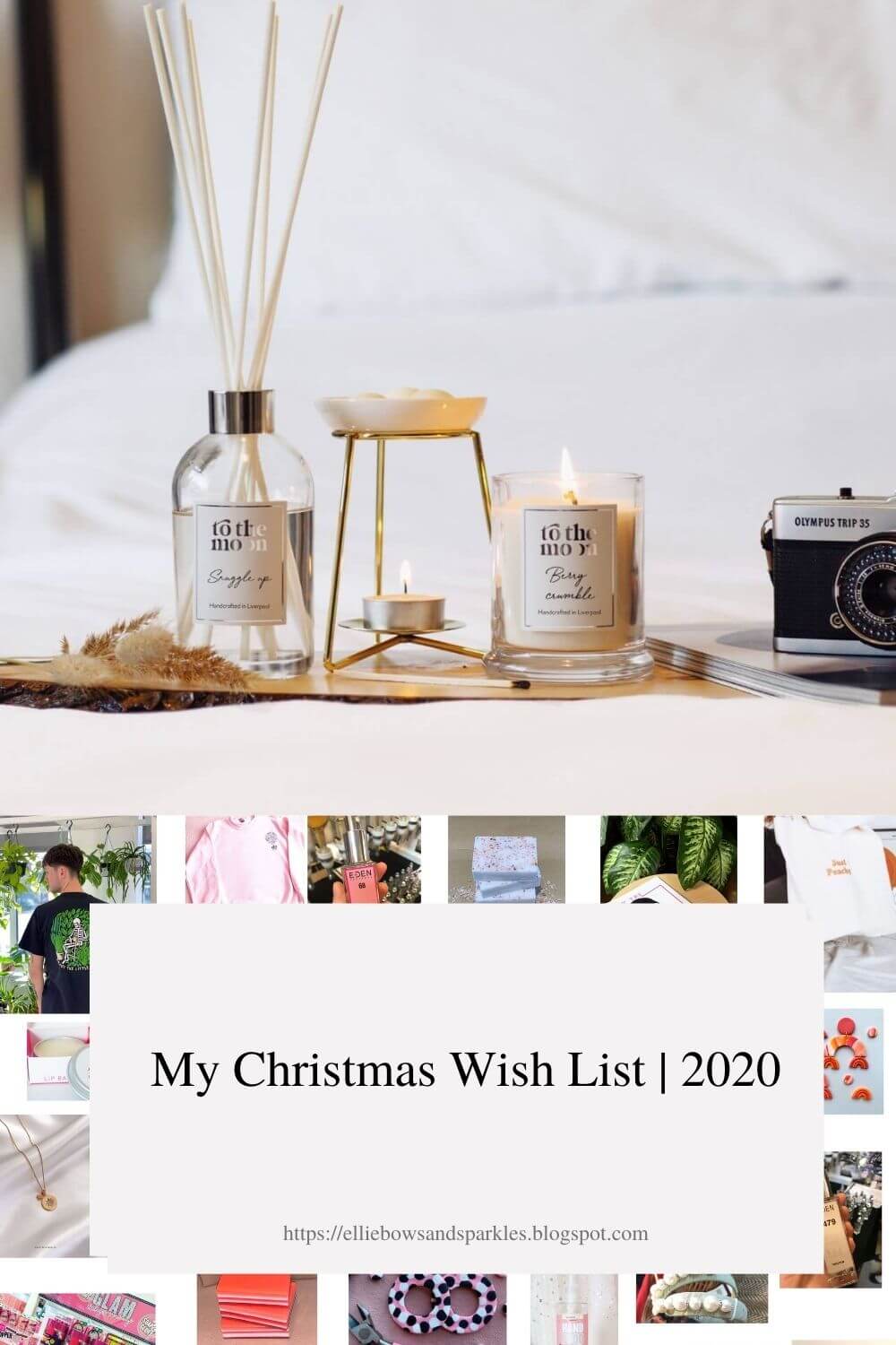 Pinterest pin to pin and save the blog post, My Christmas Wish List | 2020.