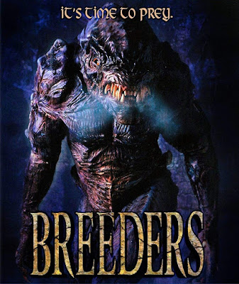 Cover art for Dark Force Entertainment's Blu-ray of BREEDERS (1997)!
