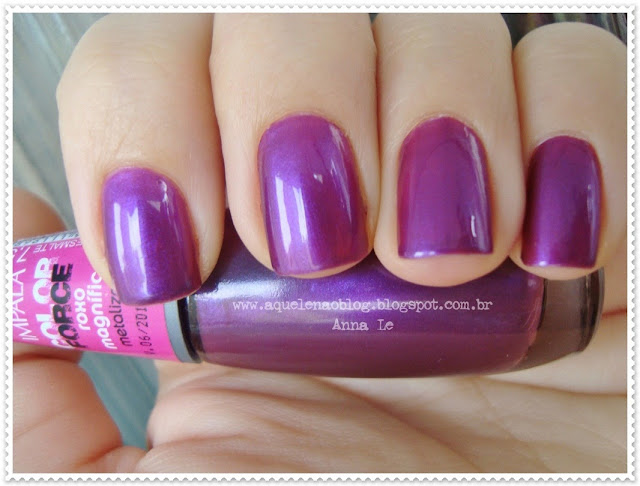 Roxo Magnífico Coleção Impala Color Force Esmalte Nailpolish