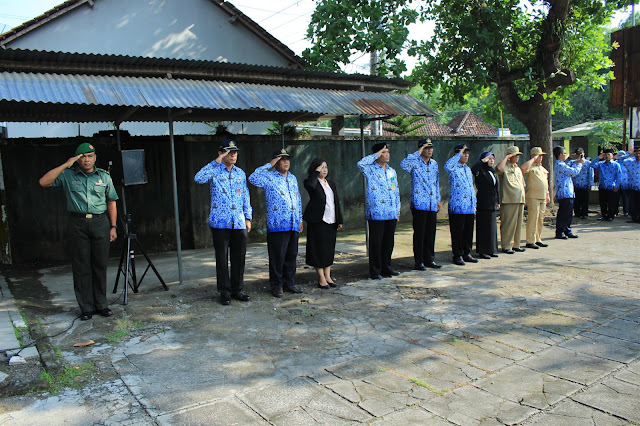 Upacara Hari Pahlawan Kecamatan Pajangan Tahun 2017