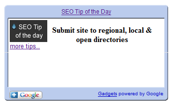 SEO tip a day