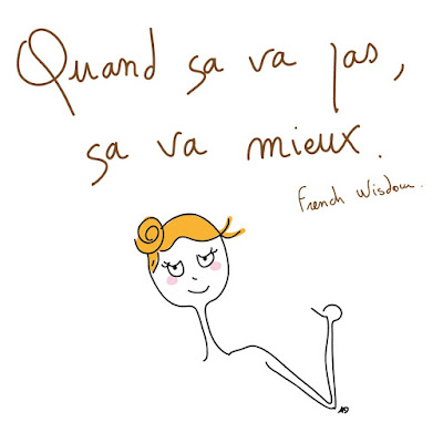 agathe, albane devouge, aller mieux, citation française, dessin, french wisdom, humour, illustration, illustratrice, 