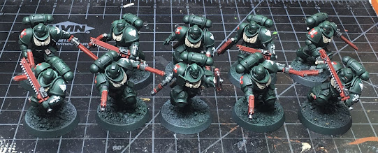 Dark Angels Assault Intercessors WIP