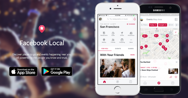 Facebook launched Event App "Facebook Local"