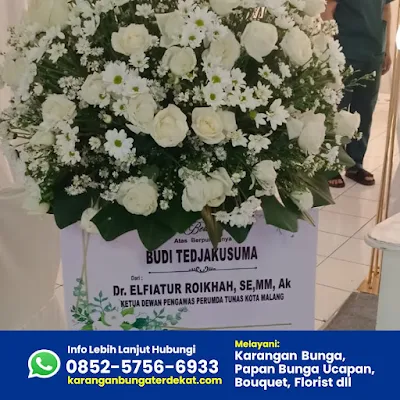 Toko Karangan Bunga Terdekat Malang, Papan Bunga Dukacita, Florist, Buket Bunga Pernikahan, Rangkaian Dekorasi Bunga, Bunga Ucapan Terbaik di Malang