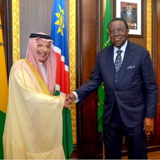 Saudi Arabia asks for Namibia’s support