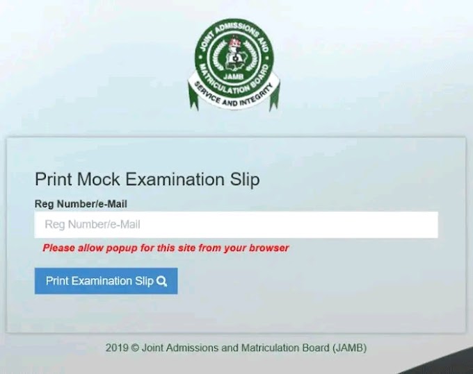 How to Print Your JAMB Mock Exam Slip: A Step-by-Step Guide In 2024