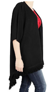 Jorlyen Women's Boho Long Sleeve Open Front Chunky Warm Cardigans Pullover Sweater Blouses