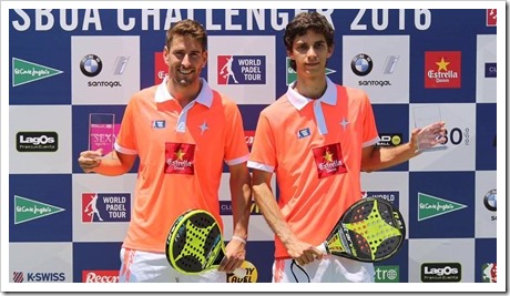 Marina-Ruiz Campeones en Lisboa Challenger World Padel Tour 2016.