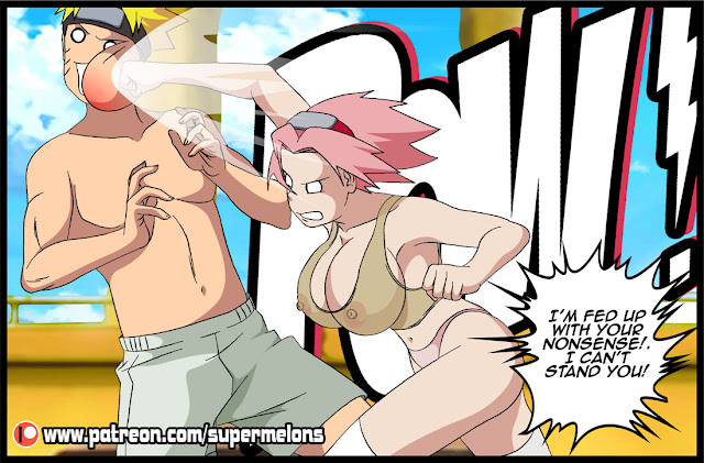 Sakura Haruno Naruto bigbreast bigboobs hentai panties