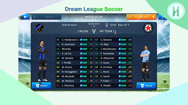 Dream League Soccer Unlimited Coin and 100% Player Profile