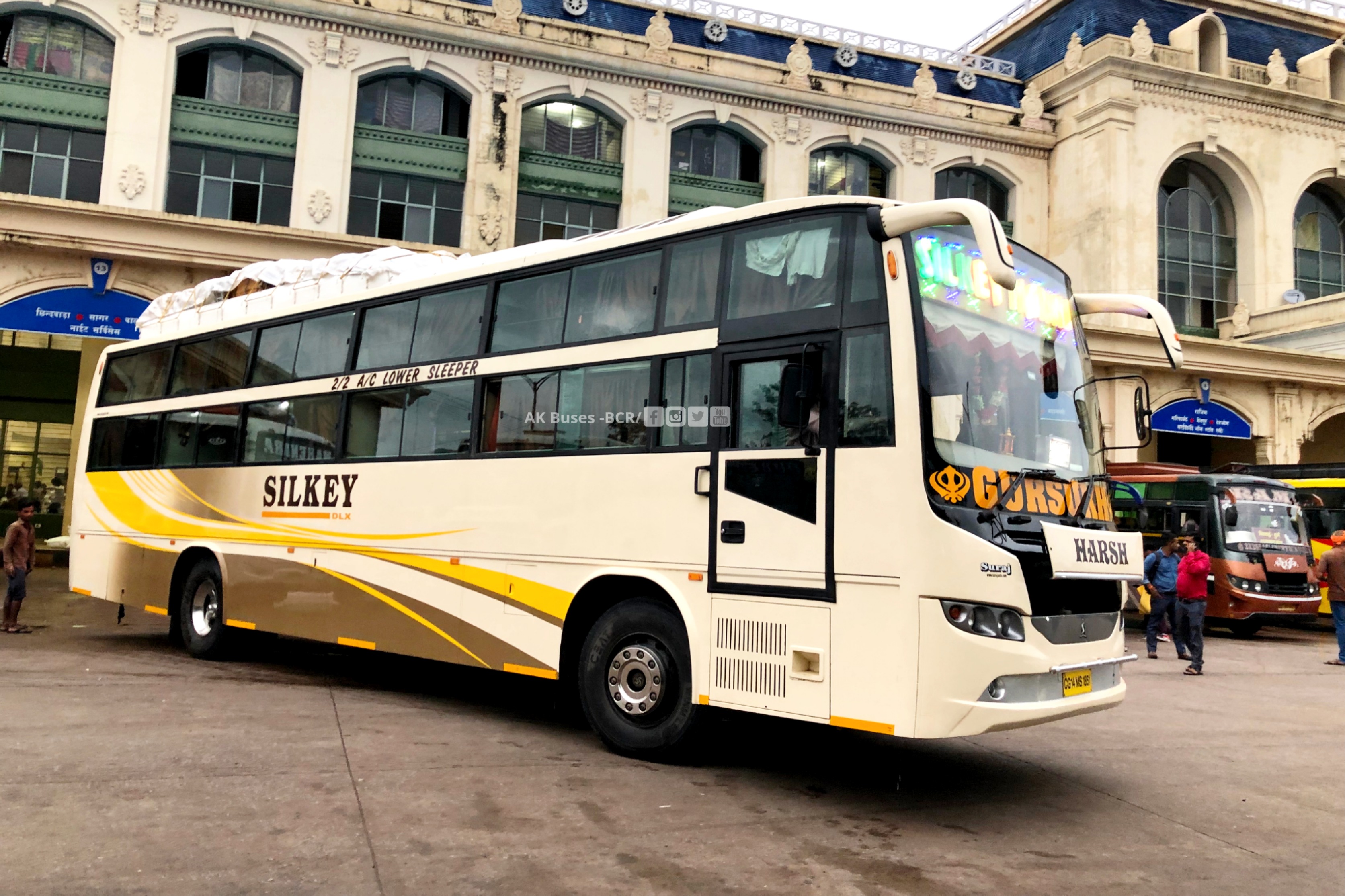 Silkey DLX New AC Sleeper Bus
