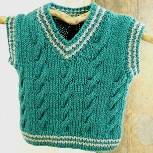 Keene Toddler Vest - Free Pattern