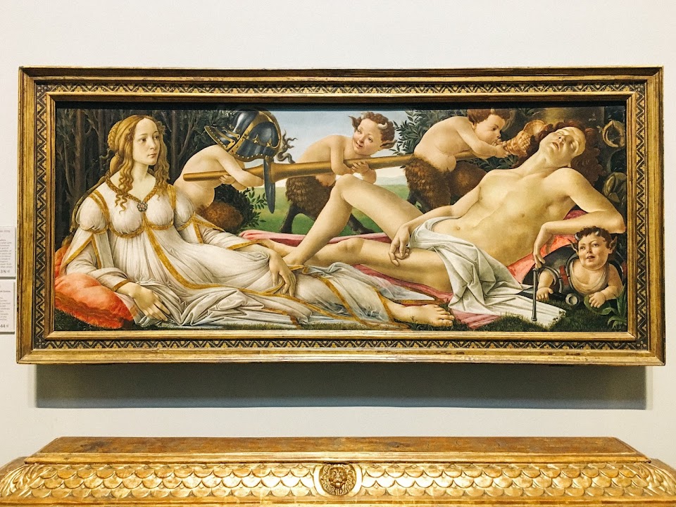 ヴィーナスとマルス（Venus and Mars）1485年頃