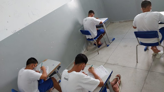 Inclusão social: 125 socioeducandos da Fundac participam da 16ª Olimpíada Brasileira de Matemática das Escolas Públicas