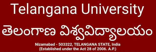 Telangana University degree time table 2018-2019