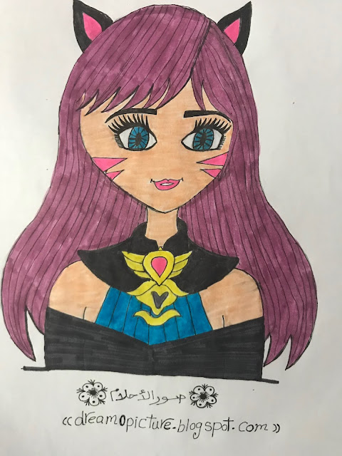 رسومات بنات كيوت 