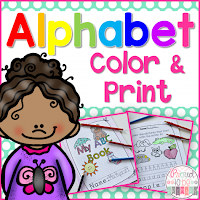 Alphabet Color & Print cover