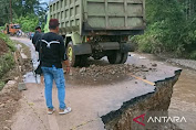 Pemerintah Tapsel Menyurati BJN Untuk Perbaiki Ruas Jalan yang Amblas di Pantai Barat