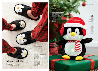 avon catalog 25 penguin slippers