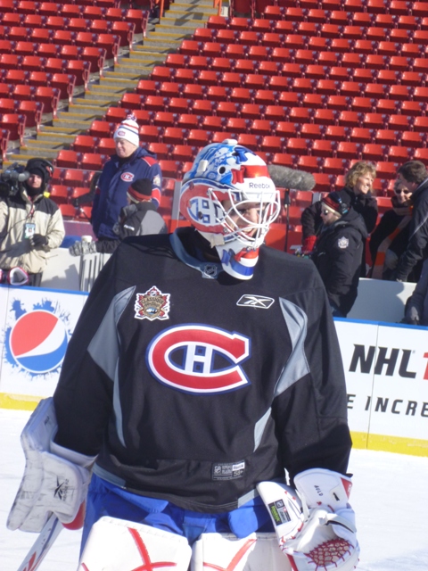 carey price mask for heritage classic. NHL 2011 Heritage Classic