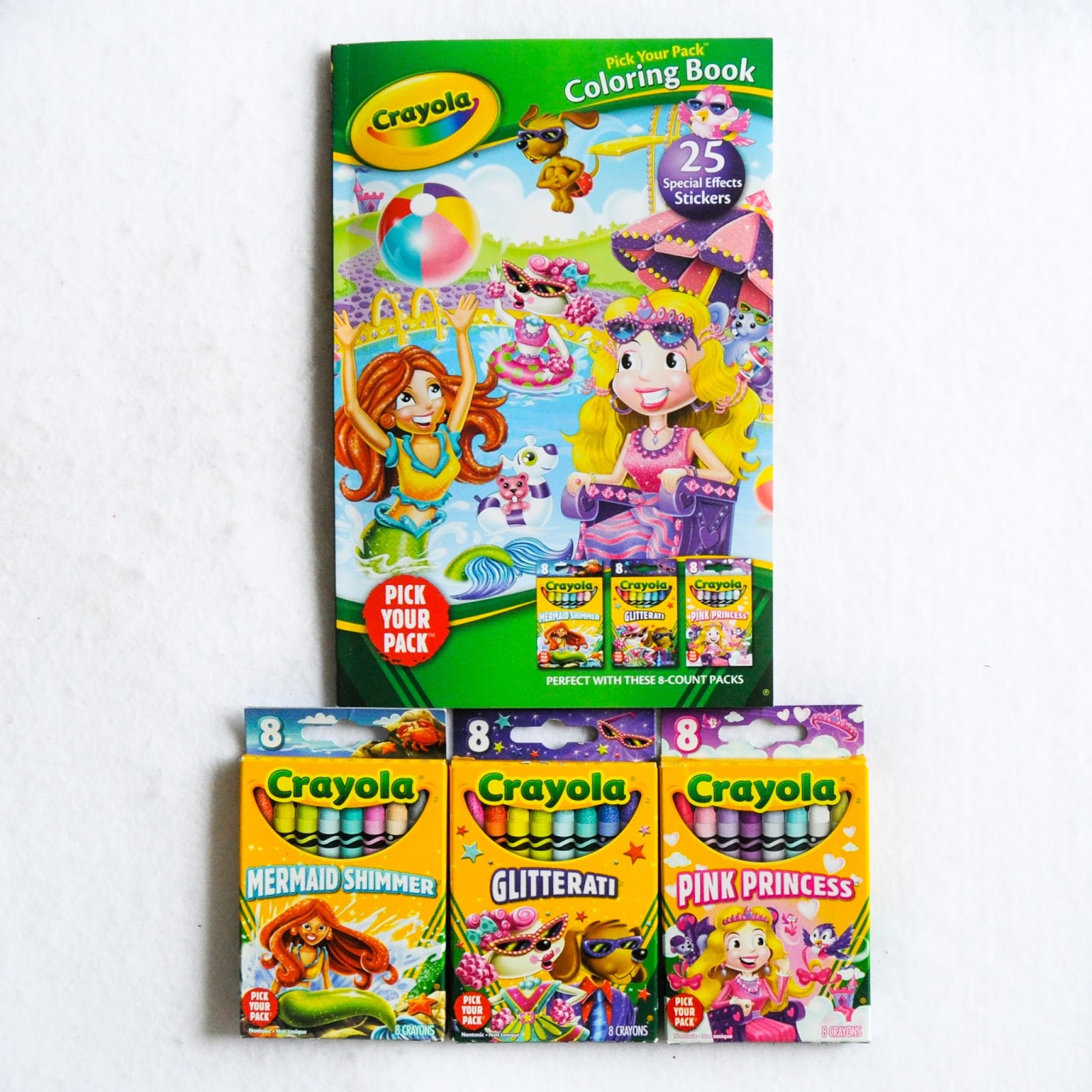 Download Crayola Pick Your Pack Coloring Books | Jenny's Crayon Collection