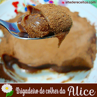 Brigadeiro de colher da Alice